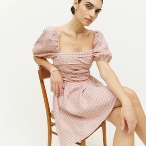 NWT Reformation Zula Linen dress